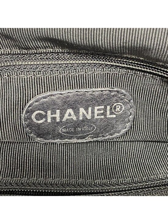 Chanel Backpack Lambskin Black Silver main image 10